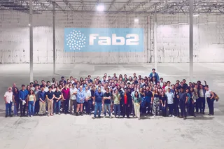 The fab2 team in the fab